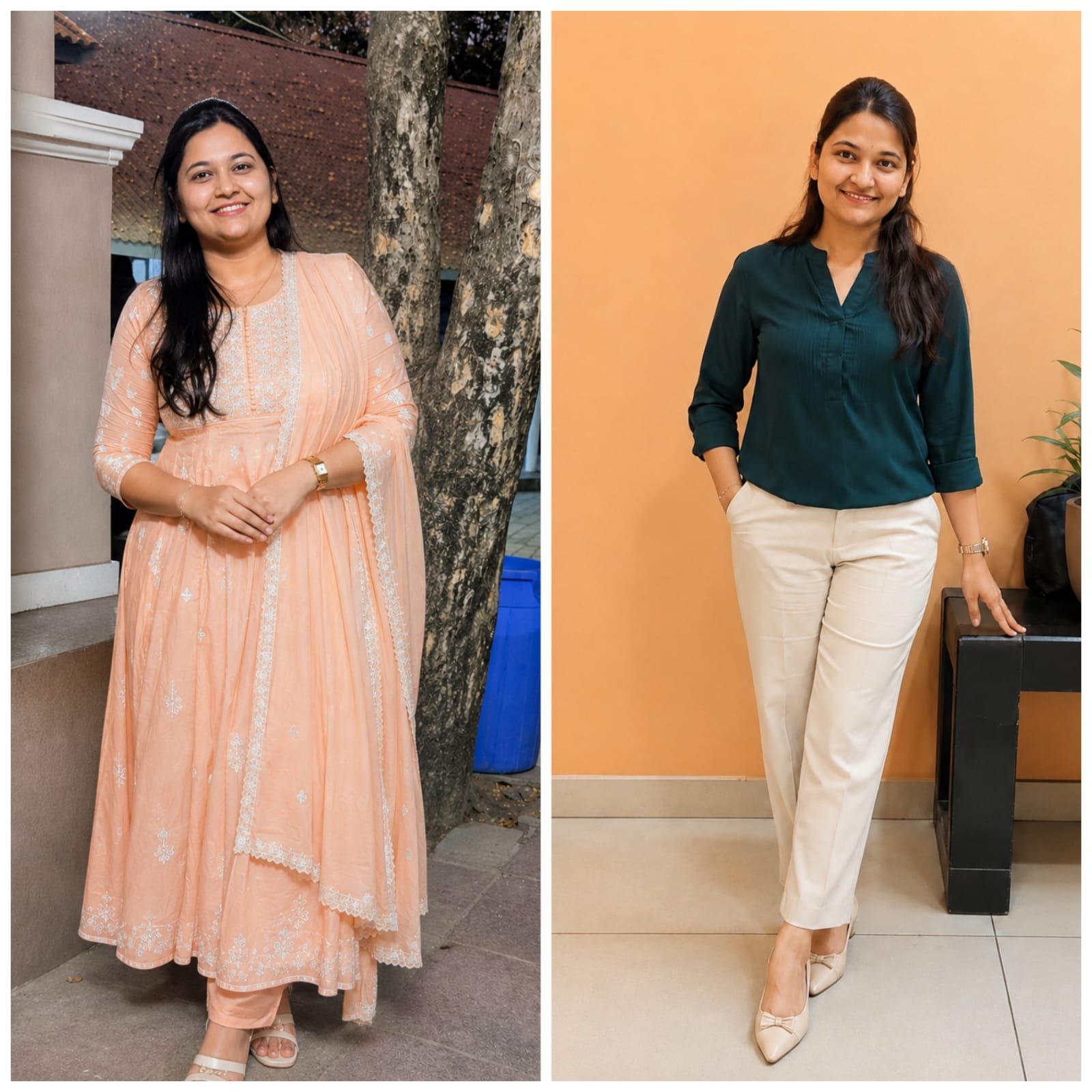 Janvi's weight management progress photo